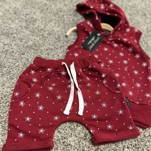 18-24, 2-3T Little Bipsy Independence Day matching outfit